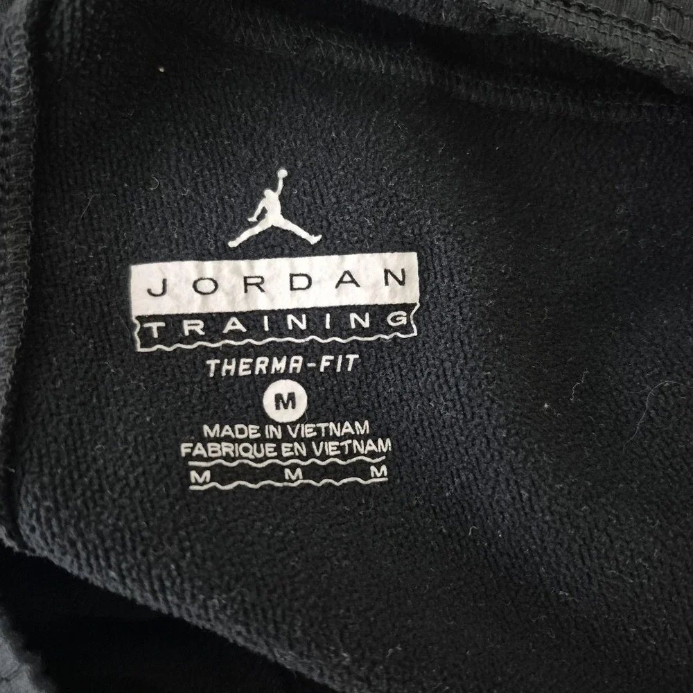 Jordan‎ Therma-FIT Pants Mens Medium Black Fleece Training Sweatpants 547639-010